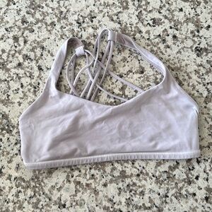 Lululemon Free to be wild sports bra - white